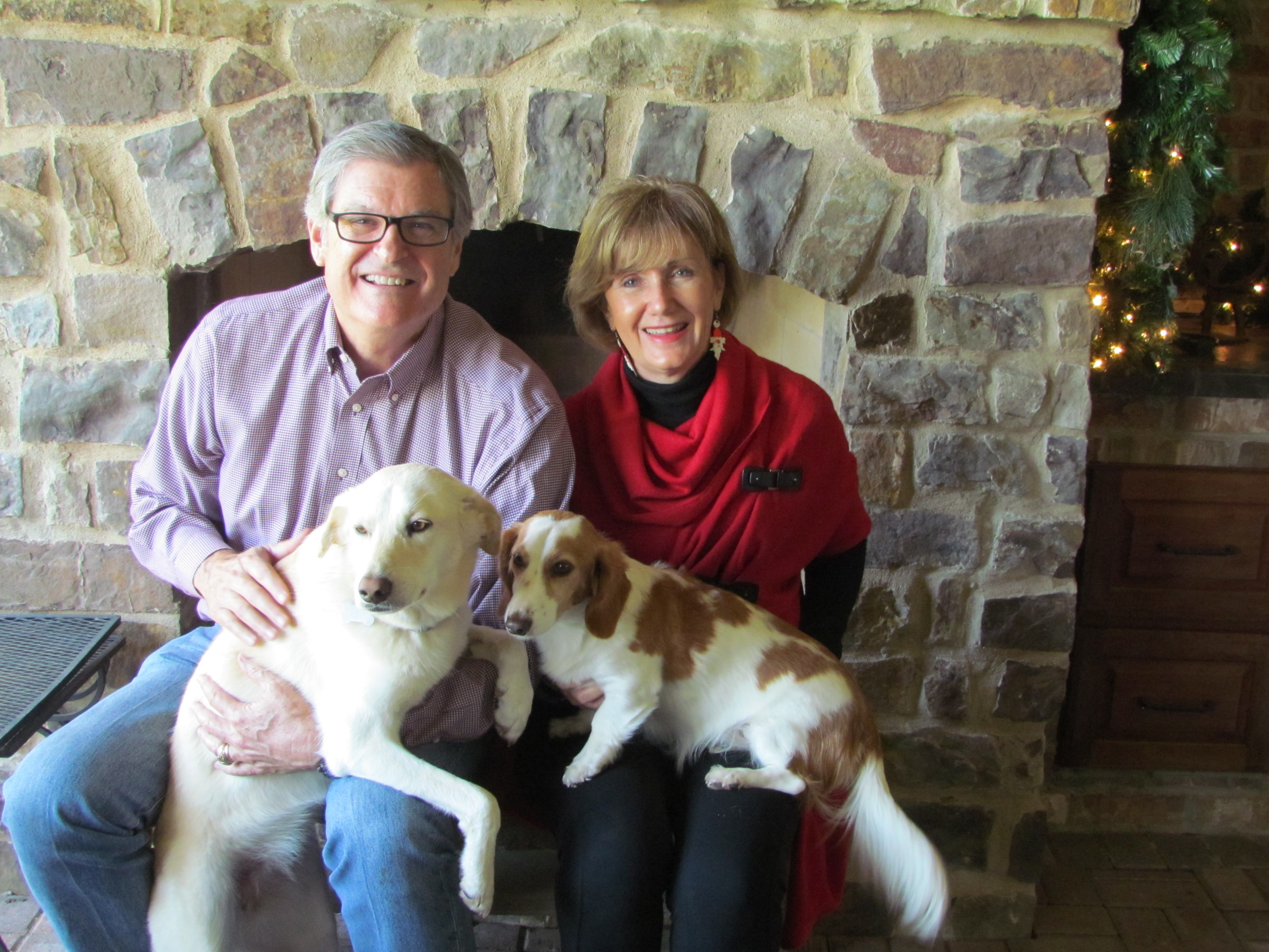 Phyllis and Lane Keller enjoying the holidays