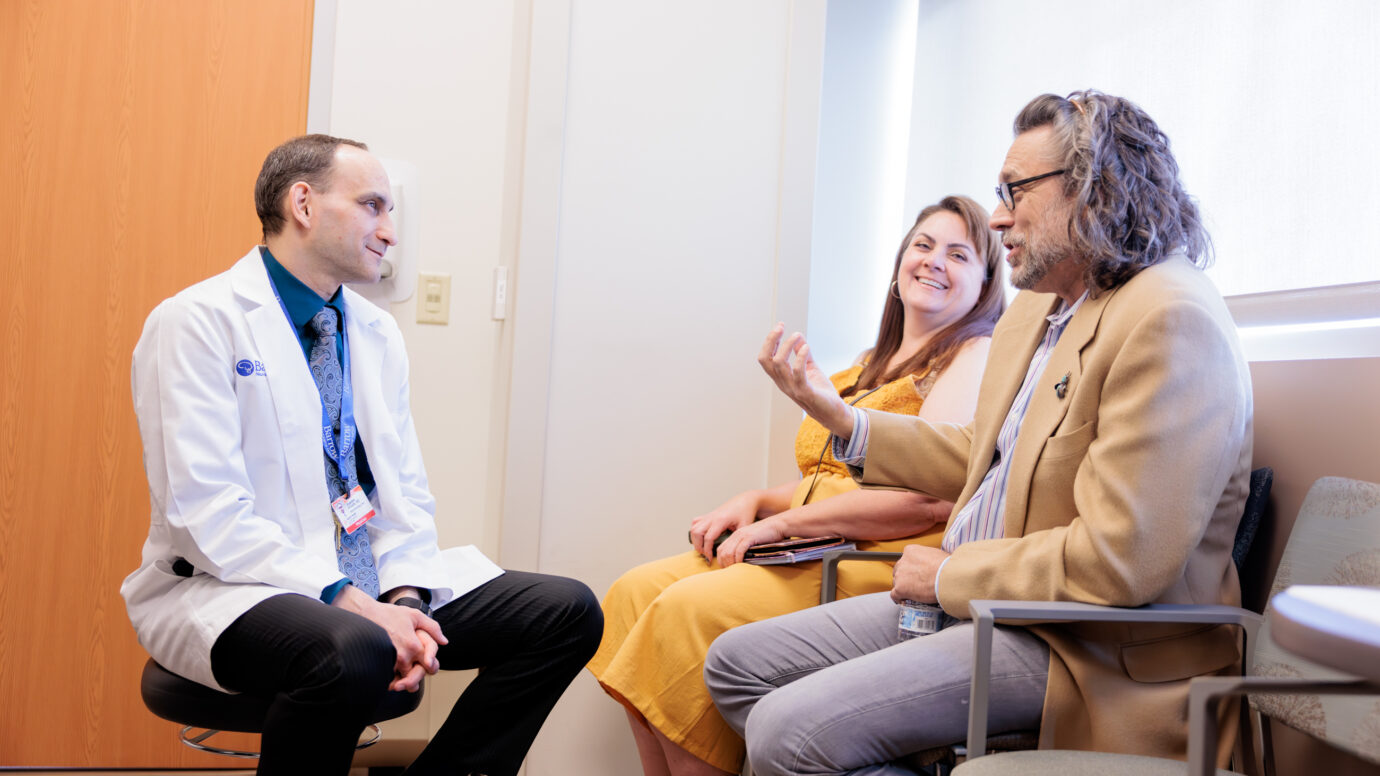 Dr. Shvarts and patient